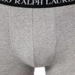 Polo Ralph Lauren Trunks 3er Pack 714835885/005 Baumwoll-Stretch, Grau -Wäsche Verkaufsshop 382898 norm2