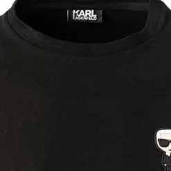 KARL LAGERFELD Longsleeve 755028/0/512221/990 Baumwolle, Schwarz -Wäsche Verkaufsshop 382902 norm2