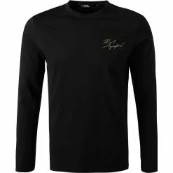 KARL LAGERFELD Longsleeve 755403/0/521224/160 Baumwolle, Schwarz-gold, Gold