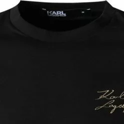 KARL LAGERFELD Longsleeve 755403/0/521224/160 Baumwolle, Schwarz-gold, Gold 7 KARL LAGERFELD Longsleeve 755403/0/521224/160 Baumwolle, Schwarz-gold, Gold -Wäsche Verkaufsshop 382986 norm2