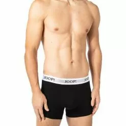 JOOP! Boxer Mix 3er Pack 30030790/970 Trunks, Baumwoll-Stretch, Weiß-grau-schwarz, Schwarz-grau-weiß -Wäsche Verkaufsshop 383136 norm3