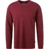 Barbour Longsleeve Abaft cabernet MTS0908RE88 Baumwolle, Rot-blau gestreift