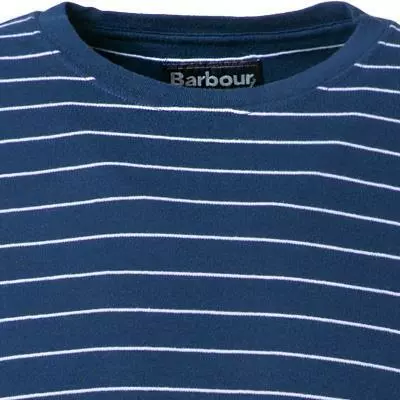 Barbour Longsleeve Abaft navy MTS0908NY91 Baumwolle, Blau-weiß gestreift 3 Barbour Longsleeve Abaft navy MTS0908NY91 Baumwolle, Blau-weiß gestreift – Bild 3