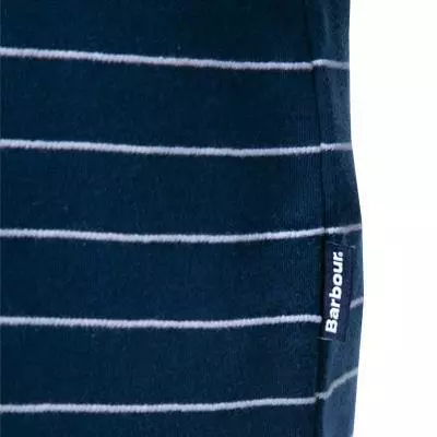 Barbour Longsleeve Abaft navy MTS0908NY91 Baumwolle, Blau-weiß gestreift 4 Barbour Longsleeve Abaft navy MTS0908NY91 Baumwolle, Blau-weiß gestreift – Bild 4