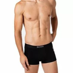 BOSS Trunks 3er Pack 50460261/972 Baumwoll-Stretch, Rot-schwarz, Schwarz-rot -Wäsche Verkaufsshop 383416 norm2