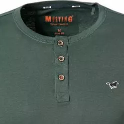 MUSTANG Longsleeve 1012375/6432 Slim Fit, Baumwolle, Tannengrün 7 MUSTANG Longsleeve 1012375/6432 Slim Fit, Baumwolle, Tannengrün -Wäsche Verkaufsshop 383592 norm2