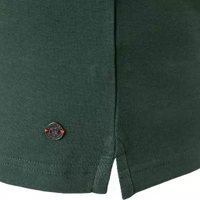 MUSTANG Longsleeve 1012375/6432 Slim Fit, Baumwolle, Tannengrün 4 MUSTANG Longsleeve 1012375/6432 Slim Fit, Baumwolle, Tannengrün – Bild 4