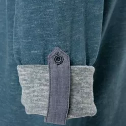 MUSTANG Longsleeve 1011956/5243 Baumwolle, Petrol meliert, Petrol 9 MUSTANG Longsleeve 1011956/5243 Baumwolle, Petrol meliert, Petrol -Wäsche Verkaufsshop 383596 norm3