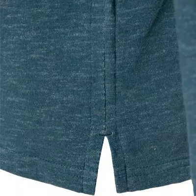 MUSTANG Longsleeve 1011956/5243 Baumwolle, Petrol meliert, Petrol 5 MUSTANG Longsleeve 1011956/5243 Baumwolle, Petrol meliert, Petrol – Bild 5