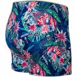 bruno banani Shorts Aghnya 2201-2371/4408 Trunk, Mikrofaser-Stretch, Blau gemustert, Blau -Wäsche Verkaufsshop 383635 norm2