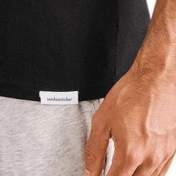 Seidensticker A-Shirt 2er Pack 12.200008/0039 Tanktops, Baumwolle, Schwarz -Wäsche Verkaufsshop 383877 norm4