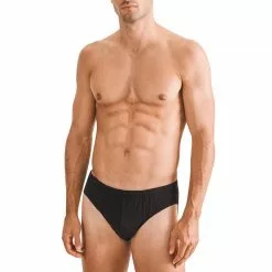 Seidensticker Slip 12.200009/0039 Baumwoll-Stretch, Schwarz