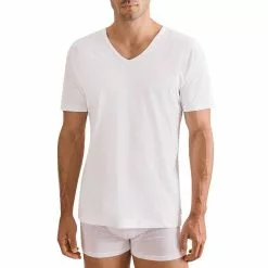 Seidensticker T-Shirt 12.200011/0001 Baumwoll-Stretch, Weiß