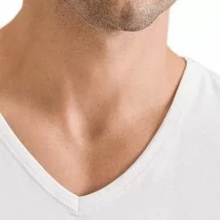 Seidensticker T-Shirt 12.200011/0001 Baumwoll-Stretch, Weiß -Wäsche Verkaufsshop 383880 norm3