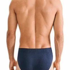 Seidensticker Brief 3er Pack 12.200012/0019 Slips, Baumwoll-Bambus-Stretch, Navy -Wäsche Verkaufsshop 383882 norm2