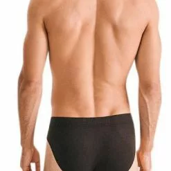 Seidensticker Brief 3er Pack 12.200012/0039 Slips, Baumwoll-Bambus-Stretch, Schwarz -Wäsche Verkaufsshop 383883 norm2