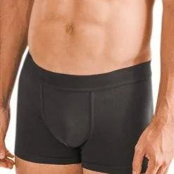 Seidensticker Trunk 3er Pack 12.200018/0039 Trunks, Baumwoll-Stretch, Schwarz-grau gestreift, Schwarz -Wäsche Verkaufsshop 383891 norm3