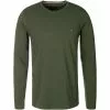 Tommy Hilfiger Longsleeve MW0MW10804/MBO Slim Fit, Bio Baumwolle, Tannengrün