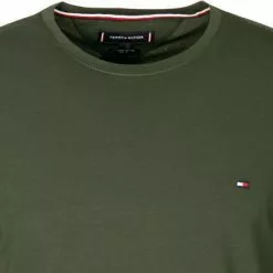 Tommy Hilfiger Longsleeve MW0MW10804/MBO Slim Fit, Bio Baumwolle, Tannengrün 6 Tommy Hilfiger Longsleeve MW0MW10804/MBO Slim Fit, Bio Baumwolle, Tannengrün -Wäsche Verkaufsshop 383936 norm2