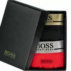 BOSS Trunks 2er Pack 50463065/647 Trunks in Geschenkbox, Rot-schwarz -Wäsche Verkaufsshop 384022 norm3