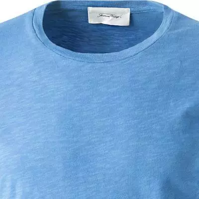 American Vintage T-Shirt MBYSA18/bleuet Longsleeve, Baumwolle, Bleu meliert 3 American Vintage T-Shirt MBYSA18/bleuet Longsleeve, Baumwolle, Bleu meliert – Bild 3
