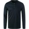 van Laack Longsleeve 180031/M-PINO-L/790 Baumwolle, Nachtblau