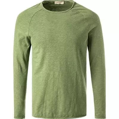 American Vintage Longsleeve MSON24G/boa vintage Baumwolle, Grün meliert 2 American Vintage Longsleeve MSON24G/boa vintage Baumwolle, Grün meliert – Bild 2