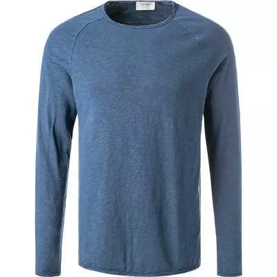 American Vintage Longsleeve MSON24G/indigo vintage Baumwolle, Indigo meliert 2 American Vintage Longsleeve MSON24G/indigo vintage Baumwolle, Indigo meliert – Bild 2