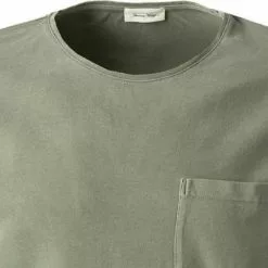 American Vintage Longsleeve MPYR02B/olive vintage Baumwolle, Olivgrün meliert -Wäsche Verkaufsshop 384050 norm2
