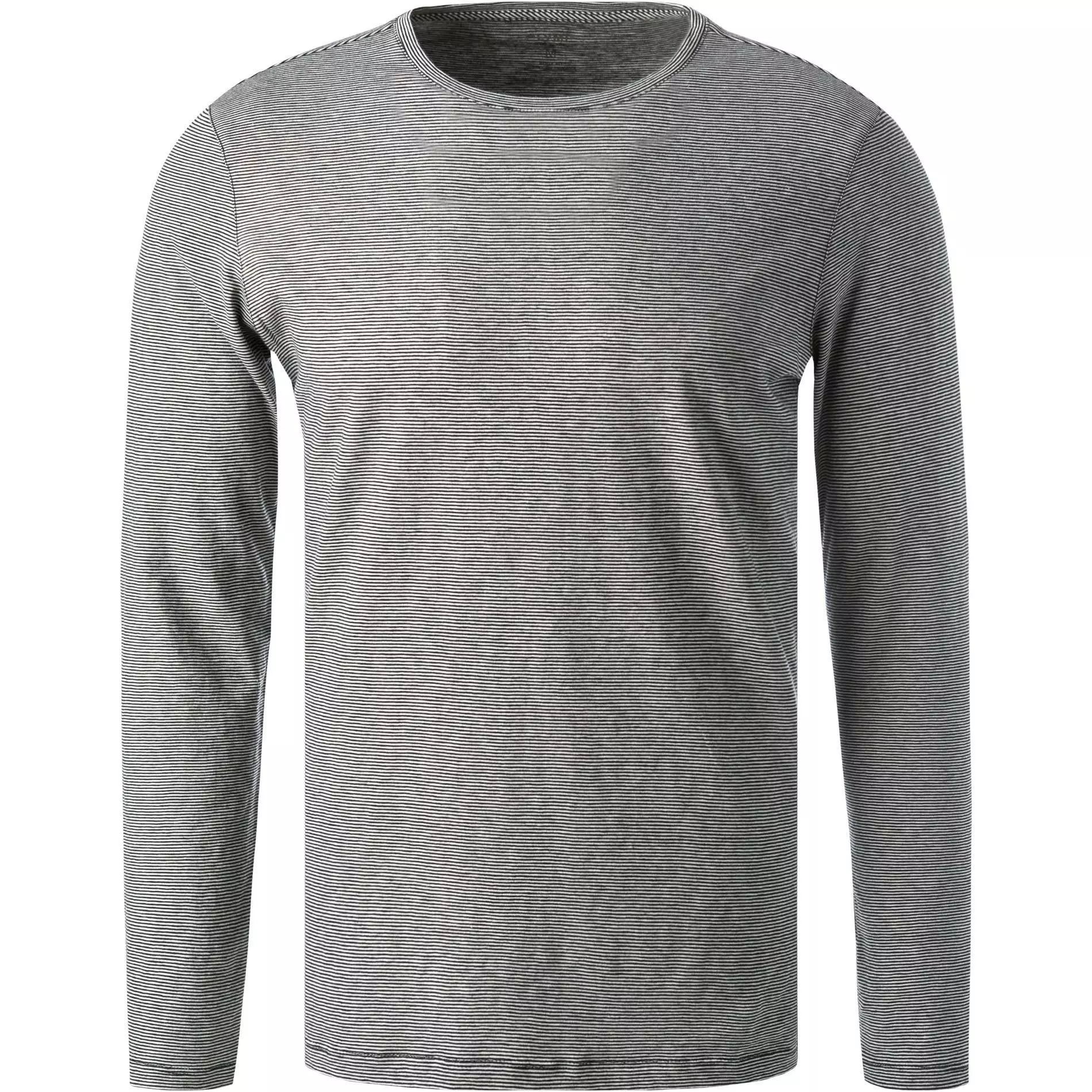 OLYMP Casual Level Five B. Fit T-Shirt 5641/14/14 Longsleeve, Body Fit, Baumwolle-Seide, Nachtblau gestreift, Nachtblau 1 OLYMP Casual Level Five B. Fit T-Shirt 5641/14/14 Longsleeve, Body Fit, Baumwolle-Seide, Nachtblau gestreift, Nachtblau