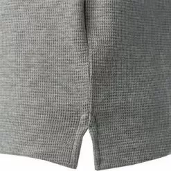 TOMMY JEANS Longsleeve DM0DM12249/P01 Bio Baumwolle, Hellgrau meliert, Hellgrau -Wäsche Verkaufsshop 384128 norm3