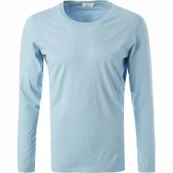 American Vintage Longsleeve MDEC1B/banquise Baumwolle, Hellblau