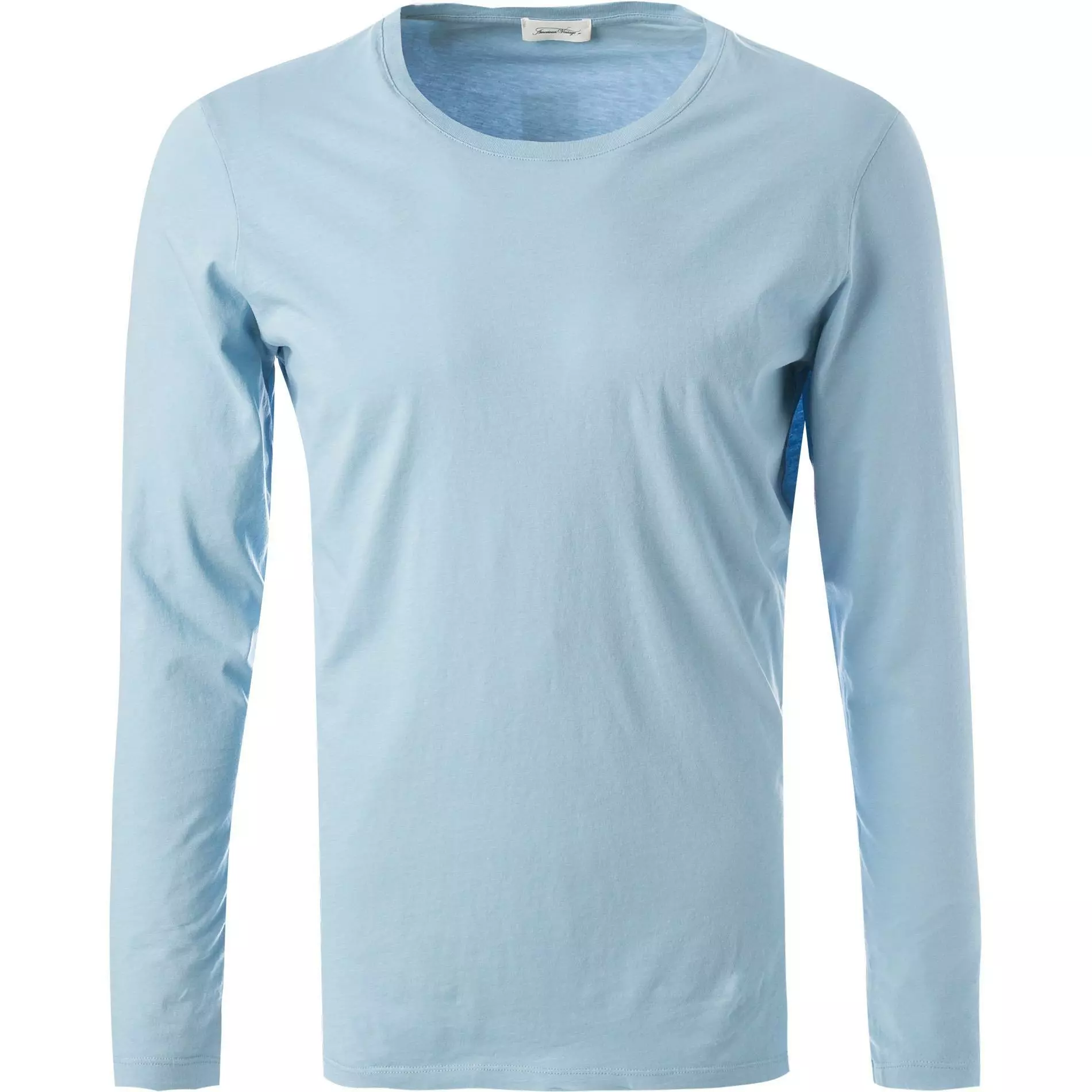 American Vintage Longsleeve MDEC1B/banquise Baumwolle, Hellblau 1 American Vintage Longsleeve MDEC1B/banquise Baumwolle, Hellblau