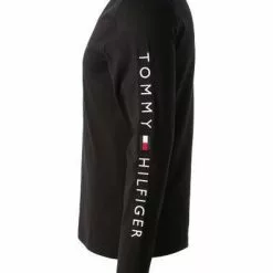 Tommy Hilfiger Longsleeve MW0MW09096/BDS Bio Baumwolle, Schwarz -Wäsche Verkaufsshop 384698 norm3