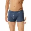 Schiesser Revival Karl-Heinz Shorts 172125/800 Trunk, Bio Baumwolle, Blau