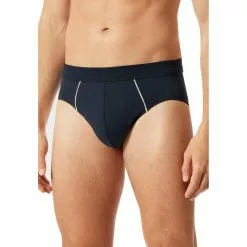 Schiesser Minislip 176804/803 Baumwoll-Stretch, Dunkelblau