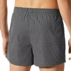 Schiesser Boxershorts 2er Pack 176830/901 Baumwolle, Dunkelrot-dunkelblau gemustert, Dunkelrot-dunkelblau -Wäsche Verkaufsshop 384816 norm2