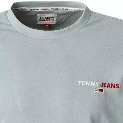 TOMMY JEANS Longsleeve DM0DM12279/C8G Baumwolle, Hellblau meliert, Hellblau 3 TOMMY JEANS Longsleeve DM0DM12279/C8G Baumwolle, Hellblau meliert, Hellblau – Bild 3