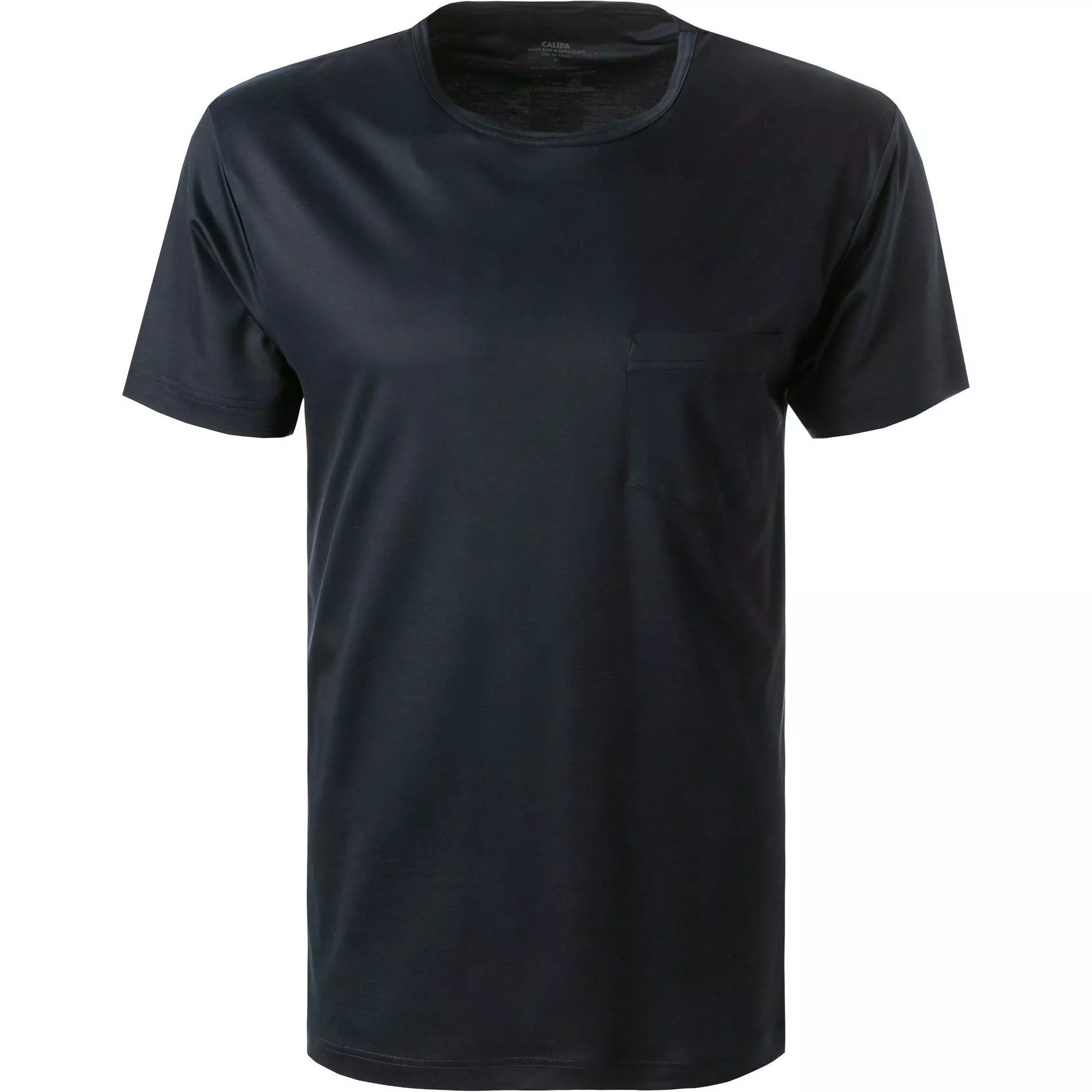 CALIDA T-Shirt 14561/480 Jersey Compostable, Nachtblau 1 CALIDA T-Shirt 14561/480 Jersey Compostable, Nachtblau