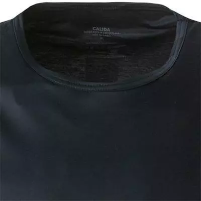 CALIDA T-Shirt 14561/480 Jersey Compostable, Nachtblau 3 CALIDA T-Shirt 14561/480 Jersey Compostable, Nachtblau – Bild 3