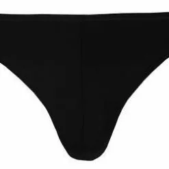 HOM Plumes Micro Briefs 404756/0004 Slip, Mikrofaser-Stretch, Schwarz, Black -Wäsche Verkaufsshop 93396 norm
