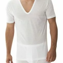 Zimmerli Royal Classic 252 Shirt VN SS 252/8124/01 T-Shirt, Baumwolle, Weiß, White
