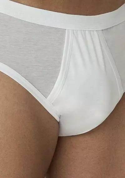 Zimmerli Royal Classic 252 Slip 252/8406/01 Baumwolle merzerisiert, Weiß , White 2 Zimmerli Royal Classic 252 Slip 252/8406/01 Baumwolle merzerisiert, Weiß , White – Bild 2